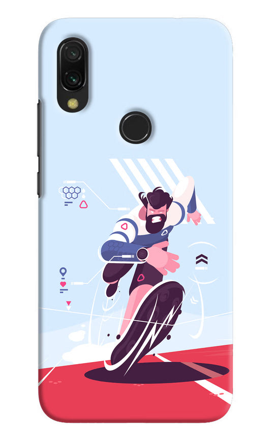 Run Pro Redmi Y3 Hard Case Back Cover by Casekaro