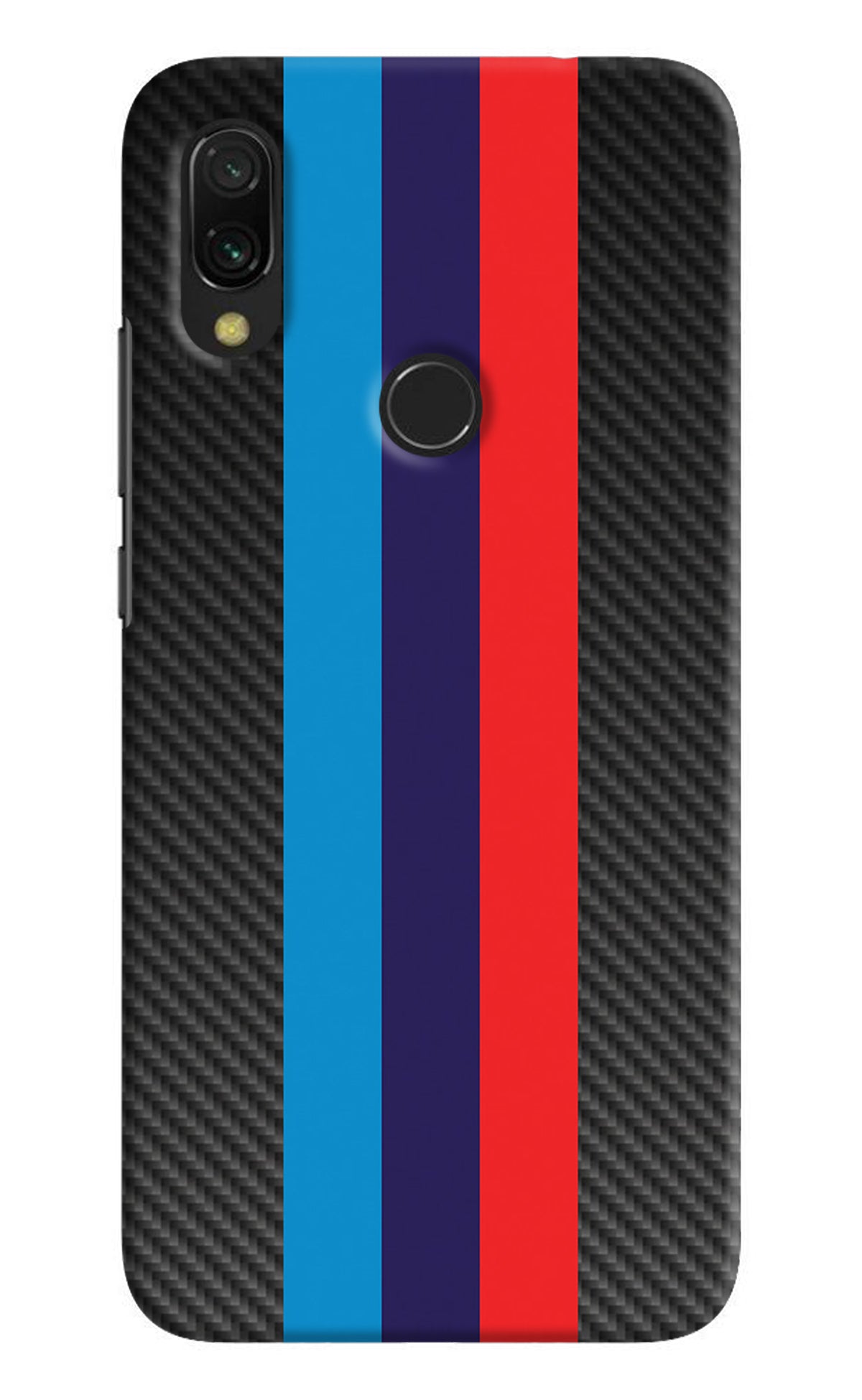 BMW Stripes Pattern Redmi Y3 Back Cover