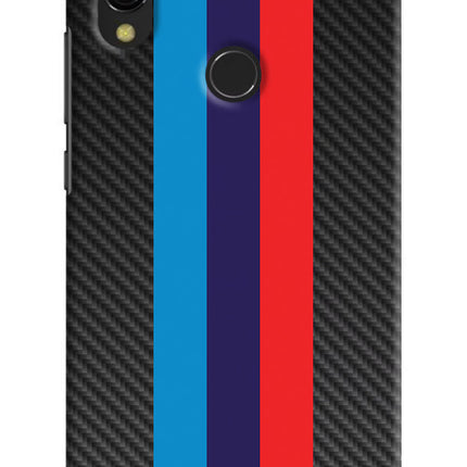 BMW Stripes Pattern Redmi Y3 Hard Case Back Cover by Casekaro