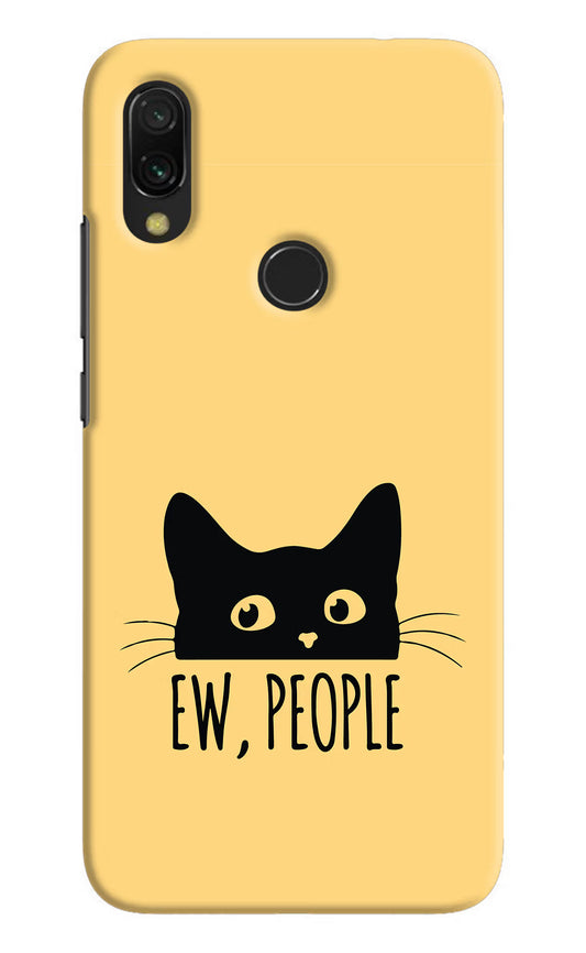 Ew People Catitude Redmi Y3 Hard Case Back Cover by Casekaro
