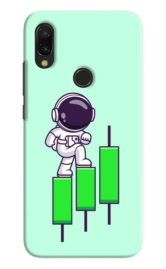 Astronaut Trader Redmi Y3 Hard Case Back Cover by Casekaro