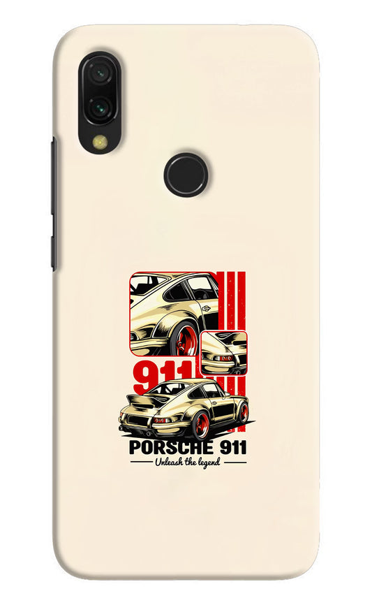 Classic Porsche 911 Redmi Y3 Hard Case Back Cover by Casekaro