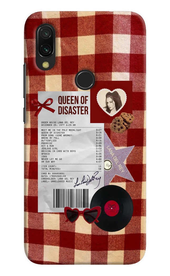 Queen of Disaster Redmi Y3 Hard Case Back Cover by Casekaro