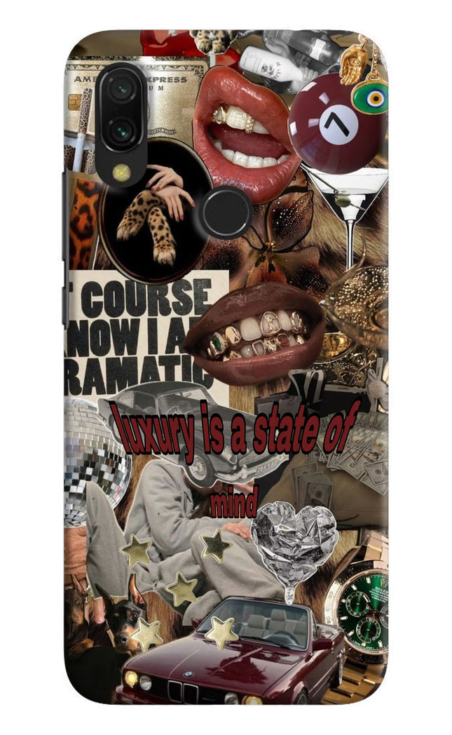 Luxury Redmi Y3 Hard Case Back Cover by Casekaro