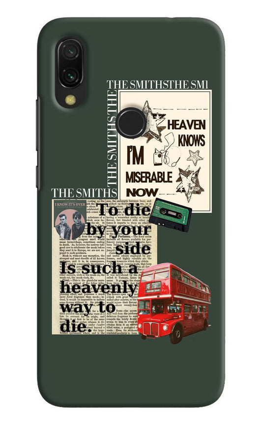 The Smiths Redmi Y3 Hard Case Back Cover by Casekaro