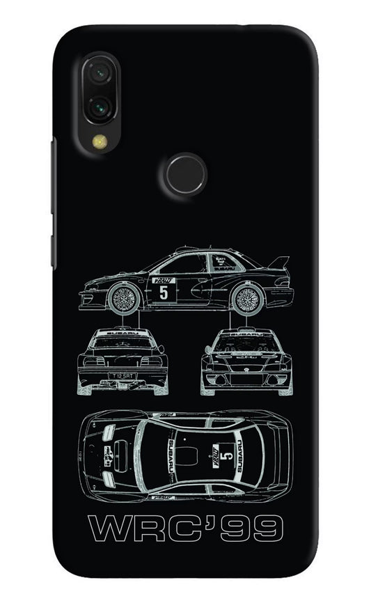 WRC'99 Redmi Y3 Hard Case Back Cover by Casekaro