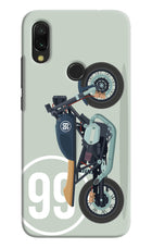 Classic Cafe Racer 99 Redmi Y3 Hard Case Back Cover by Casekaro