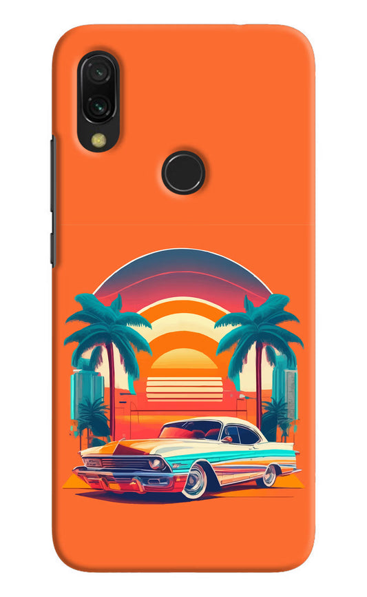 Palm Drive 80s Redmi Y3 Hard Case Back Cover by Casekaro