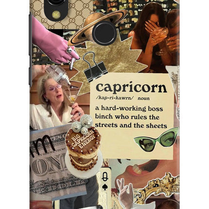 Capricorn Zodiac Redmi Y3 Hard Case Back Cover by Casekaro