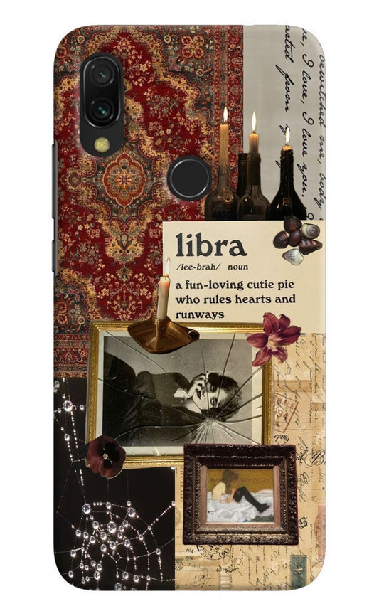 Libra Zodiac Redmi Y3 Hard Case Back Cover by Casekaro