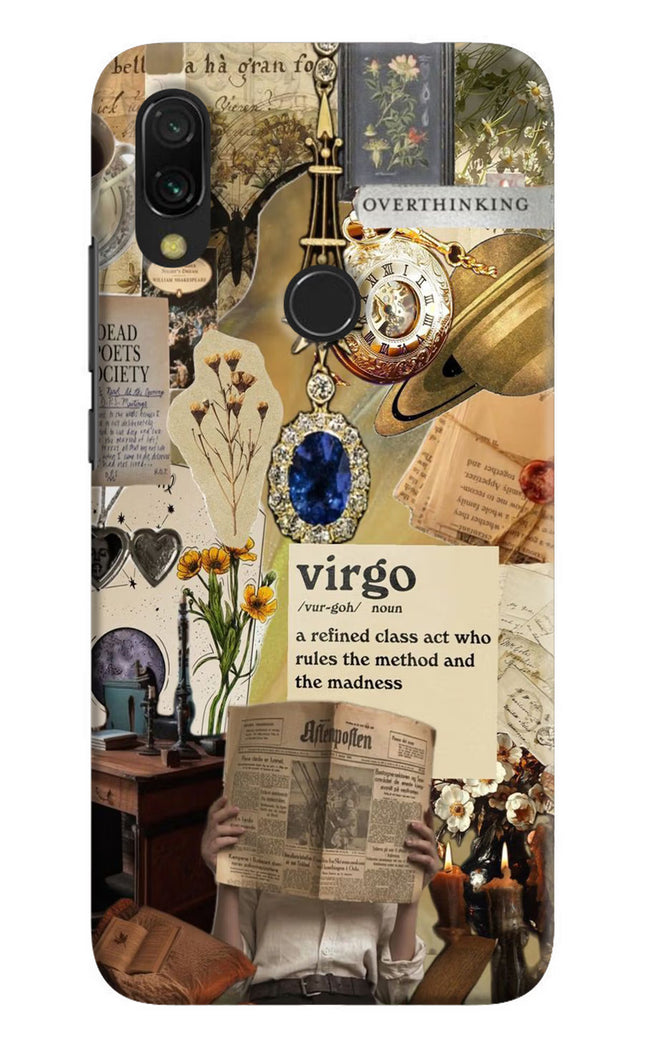 Virgo Zodiac Redmi Y3 Hard Case Back Cover by Casekaro