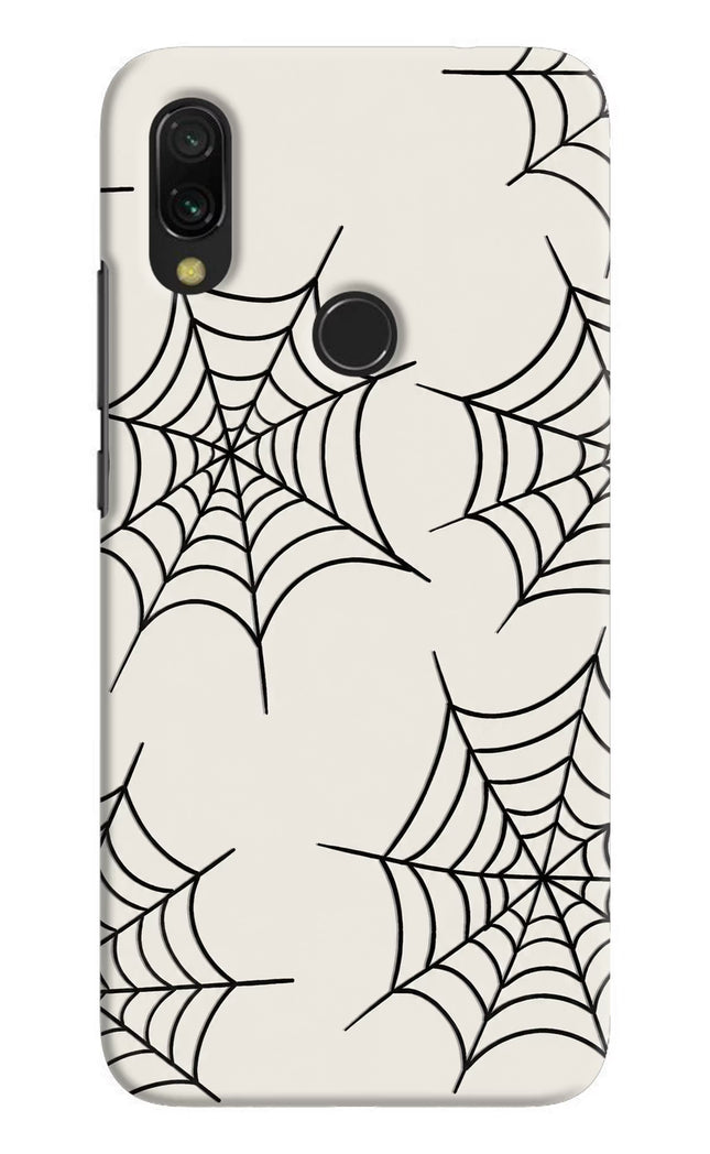 Spider Web Redmi Y3 Hard Case Back Cover by Casekaro