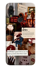 Zodiac Aries Redmi Y3 Hard Case Back Cover by Casekaro