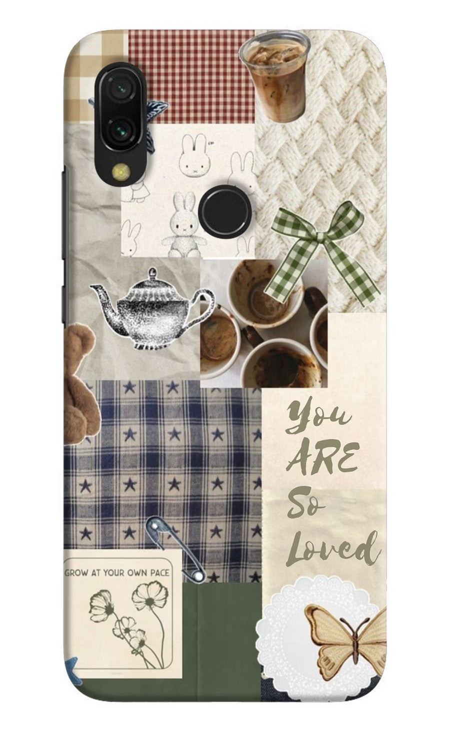 Cookie Redmi Y3 Back Cover, Hard case