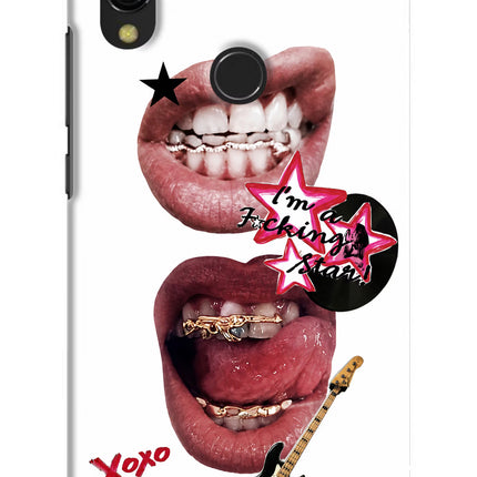 Rockstar Redmi Y3 Hard Case Back Cover by Casekaro
