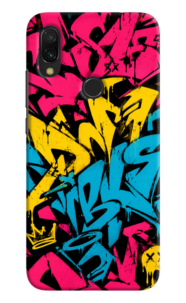 Graffiti Vibe Redmi Y3 Hard Case Back Cover by Casekaro