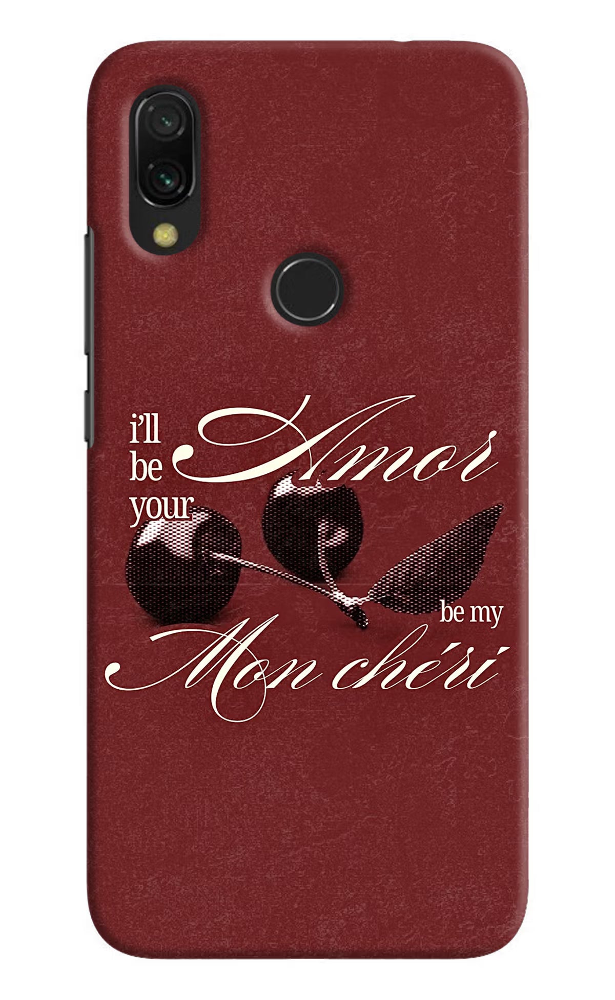 Velvet Cherry Redmi Y3 Back Cover