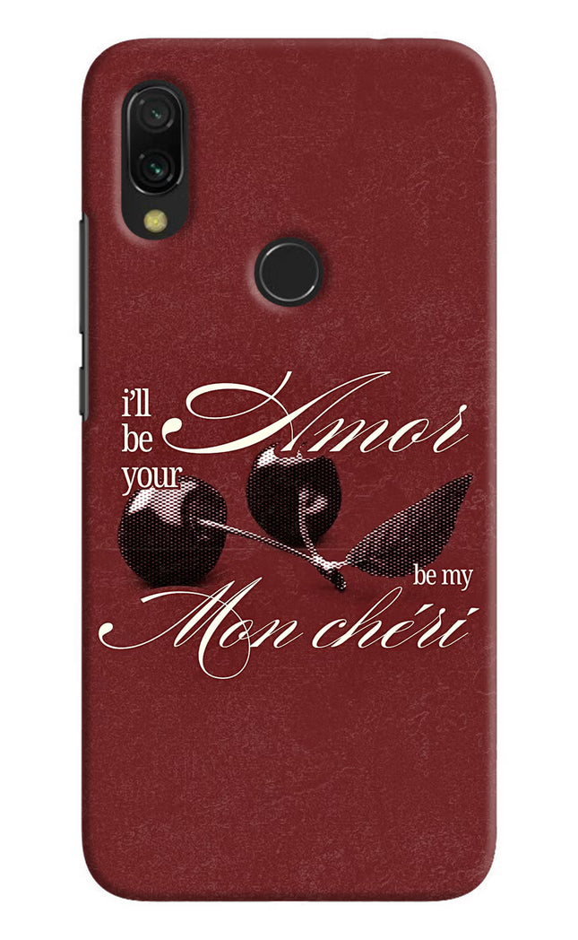 Velvet Cherry Redmi Y3 Hard Case Back Cover by Casekaro