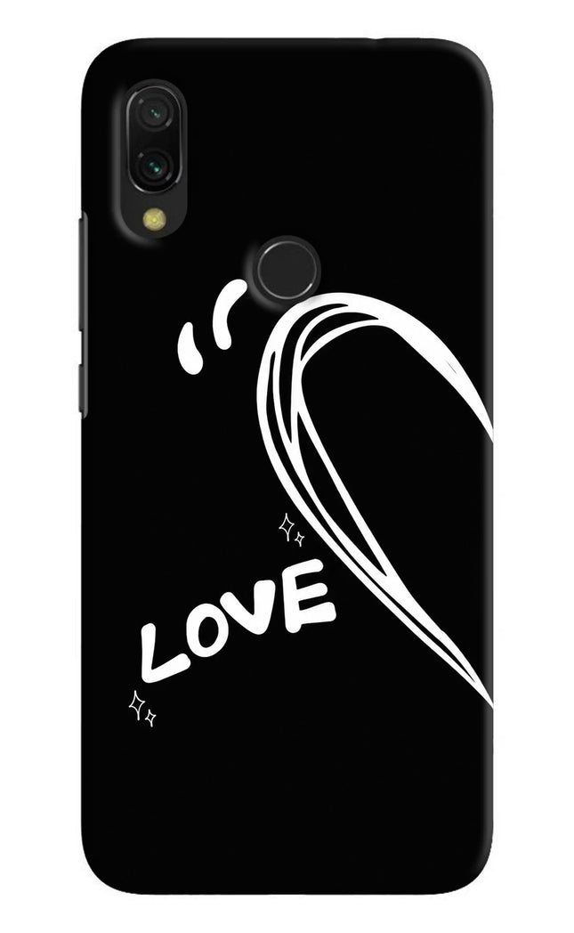 Love Line Redmi Y3 Hard Case Back Cover by Casekaro
