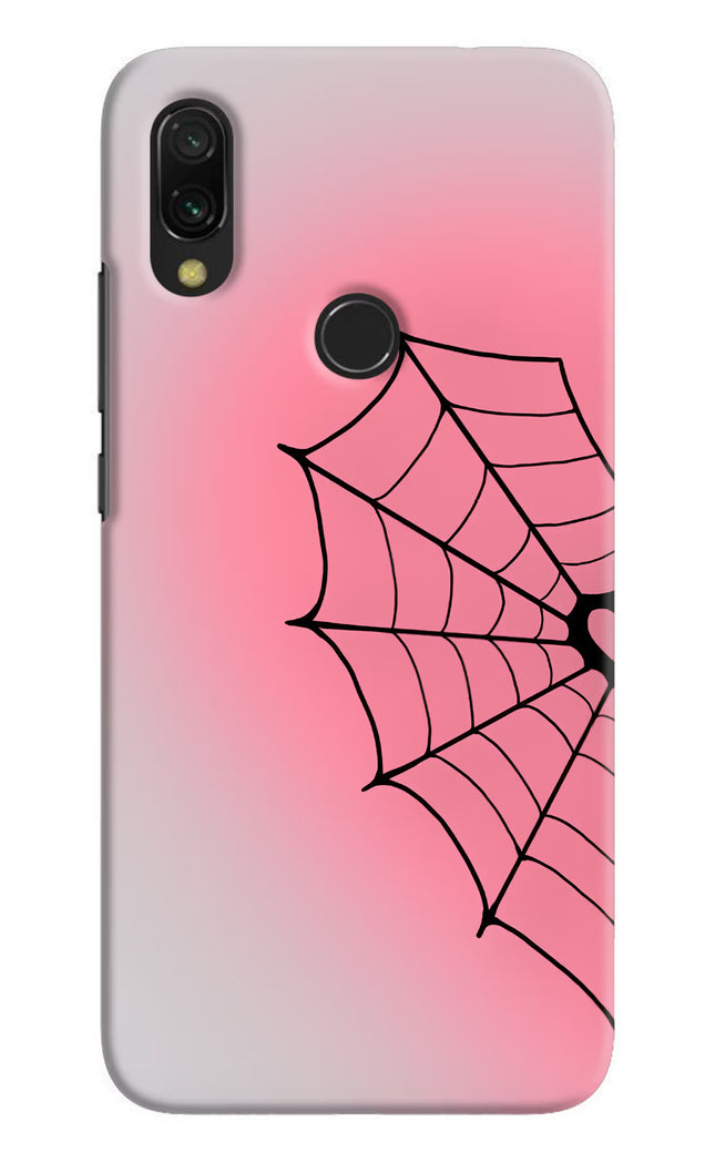 Pink Web Redmi Y3 Hard Case Back Cover by Casekaro