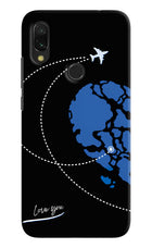 Love Orbit Redmi Y3 Hard Case Back Cover by Casekaro