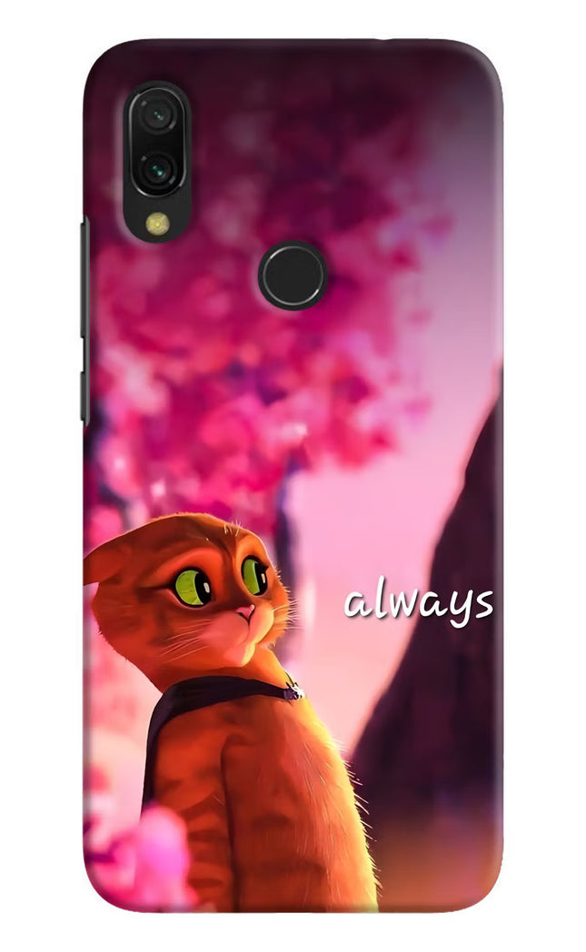 Always Cat Redmi Y3 Hard Case Back Cover by Casekaro