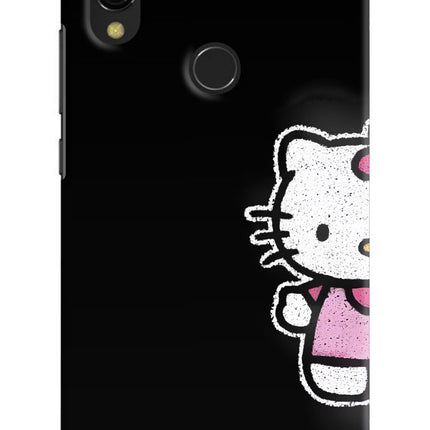 Kitty Charm Redmi Y3 Hard Case Back Cover by Casekaro