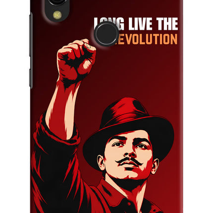 Bhagat Singh Revolution Redmi Y3 Hard Case Back Cover by Casekaro