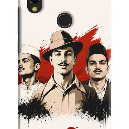 Bhagat Singh Trio Redmi Y3 Hard Case Back Cover by Casekaro