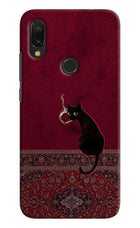 Midnight Cat Redmi Y3 Hard Case Back Cover by Casekaro
