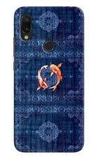 Koi Blue Redmi Y3 Hard Case Back Cover by Casekaro
