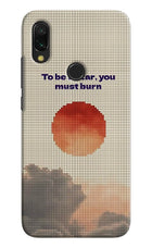 Pixel Sun Redmi Y3 Hard Case Back Cover by Casekaro