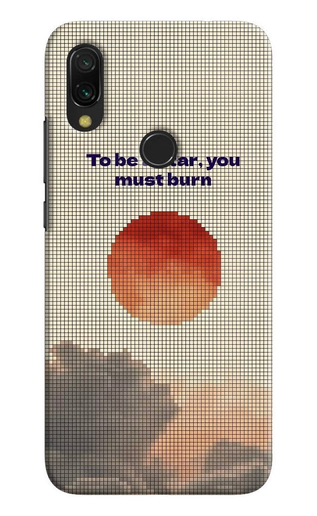 Pixel Sun Redmi Y3 Hard Case Back Cover by Casekaro