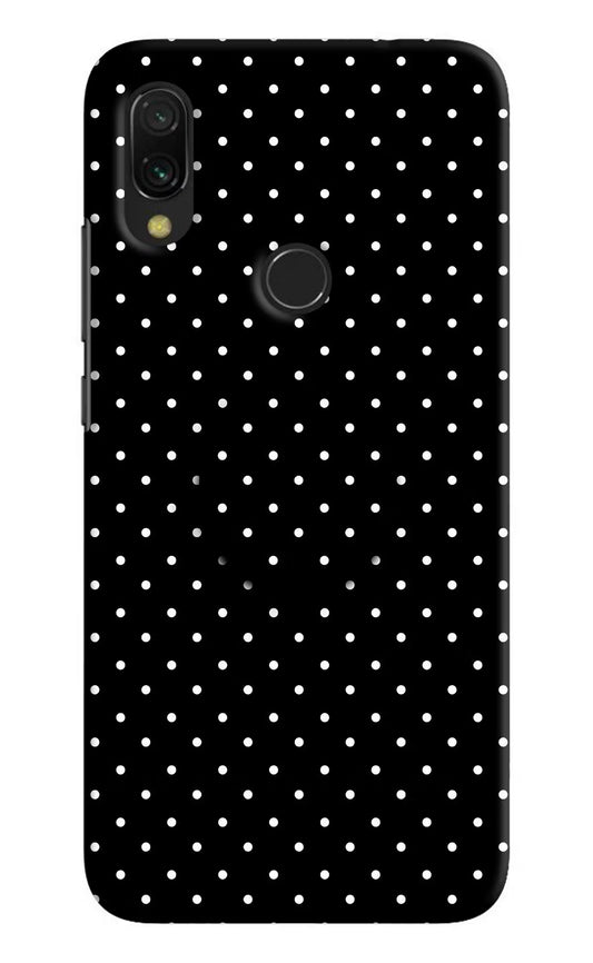 White Dots Redmi Y3 Pop Case by Casekaro