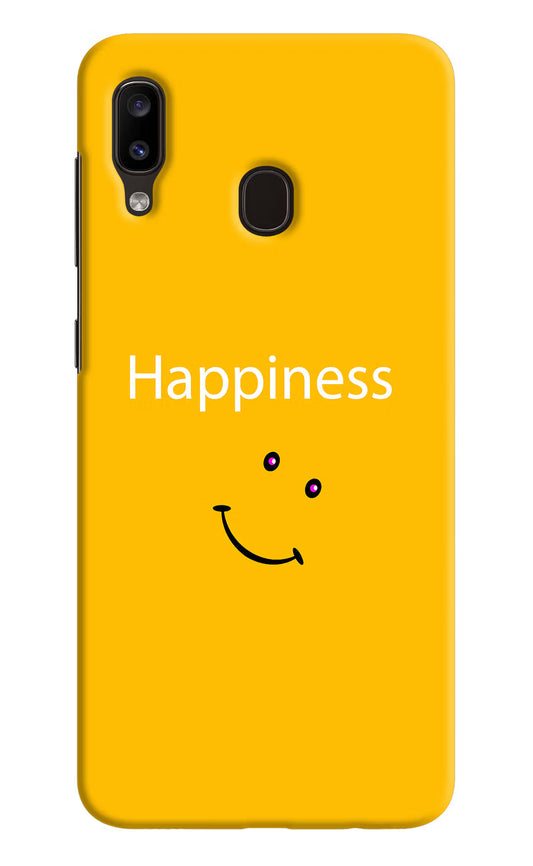 Happiness With Smiley Samsung A20/M10s Hard Case Back Cover by Casekaro