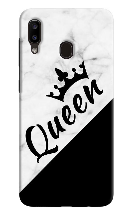 Queen Samsung A20/M10s Hard Case Back Cover by Casekaro