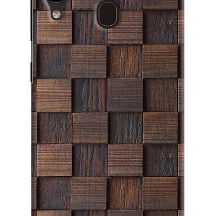 Wooden Cube Design Samsung A20/M10s Hard Case Back Cover by Casekaro