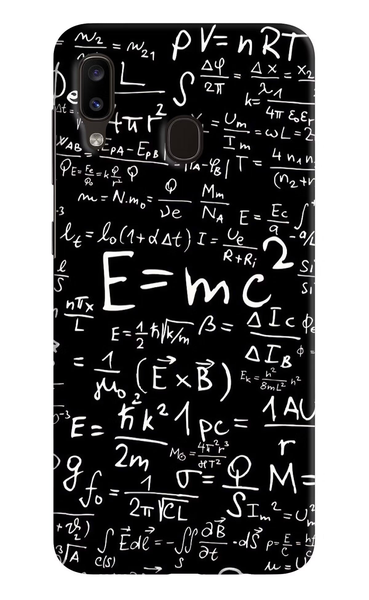 Physics Formula Samsung A20/M10s Hard Case Back Cover by Casekaro