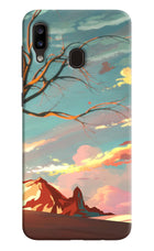 Scenery Samsung A20/M10s Hard Case Back Cover by Casekaro