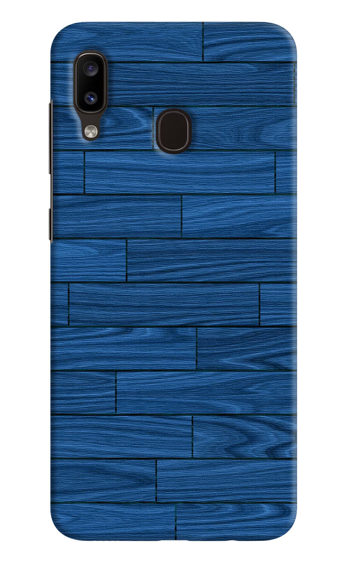 Wooden Texture Samsung A20/M10s Hard Case Back Cover by Casekaro