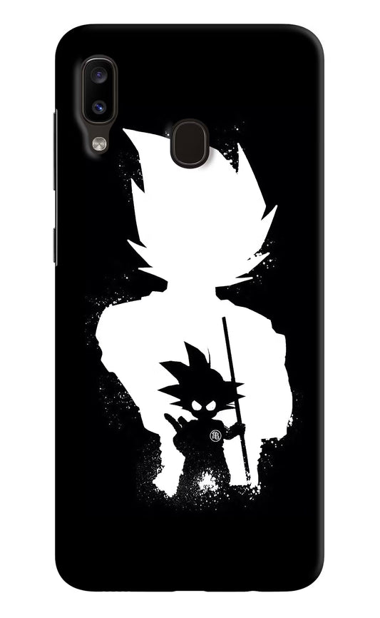 Goku Shadow Samsung A20/M10s Hard Case Back Cover by Casekaro