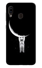 Moon Space Samsung A20/M10s Hard Case Back Cover by Casekaro