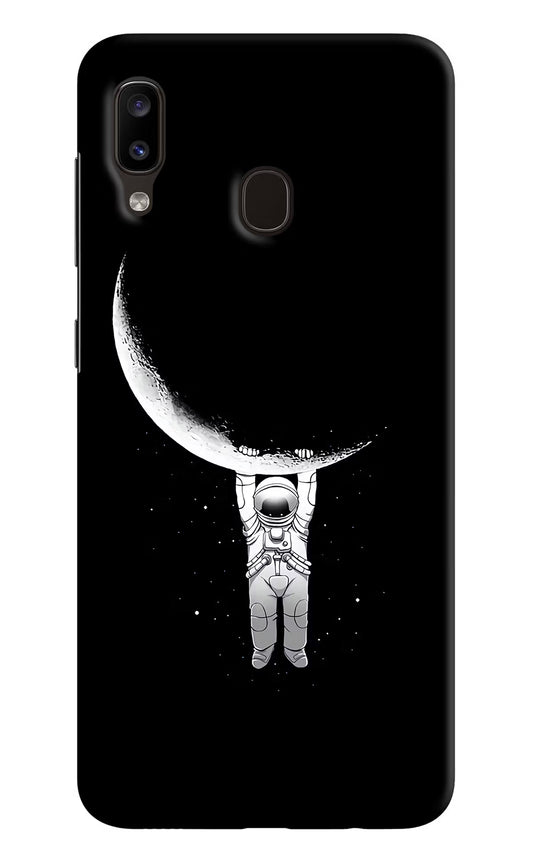 Moon Space Samsung A20/M10s Hard Case Back Cover by Casekaro