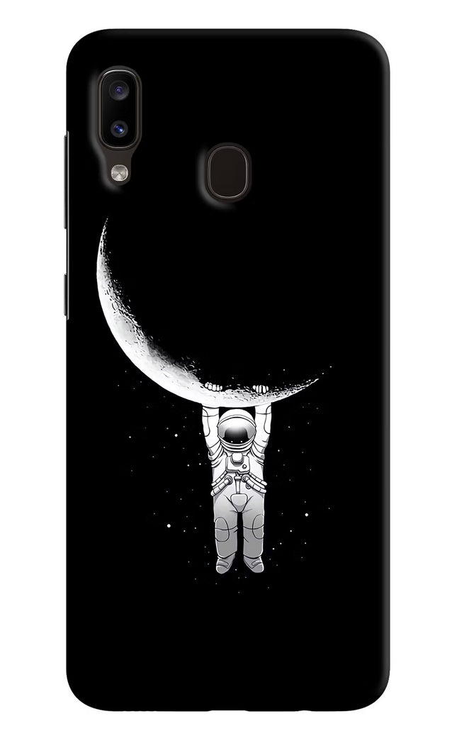 Moon Space Samsung A20/M10s Hard Case Back Cover by Casekaro