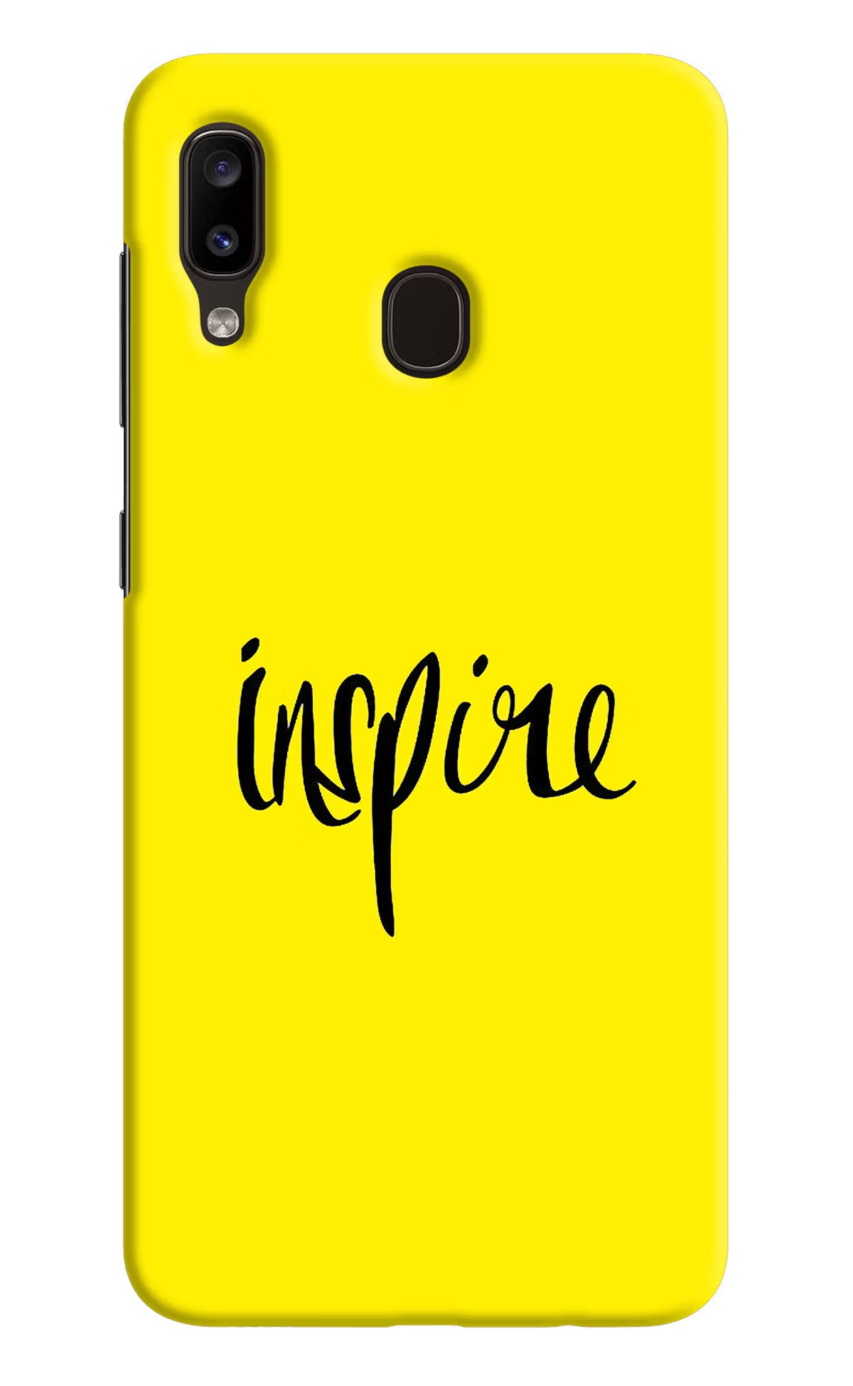 Inspire Samsung A20/M10s Hard Case Back Cover by Casekaro