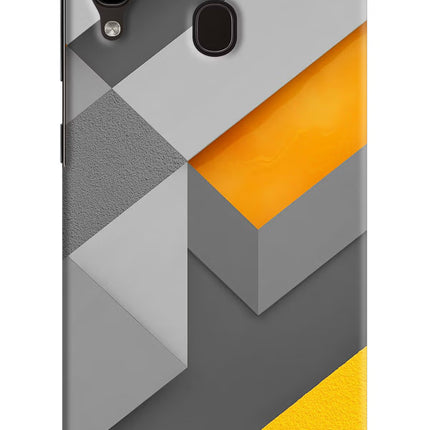 Abstract Samsung A20/M10s Hard Case Back Cover by Casekaro