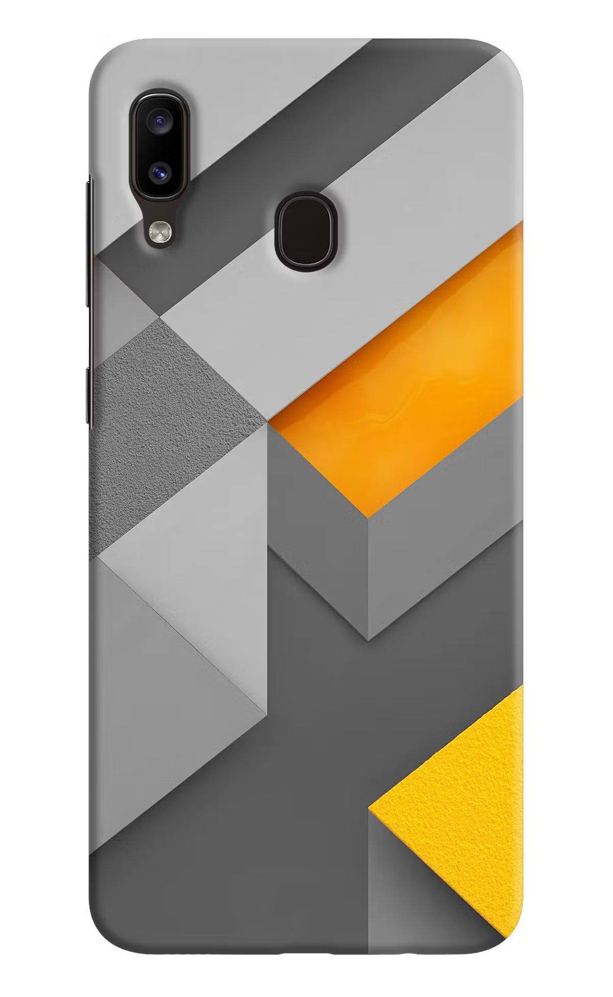 Abstract Samsung A20/M10s Hard Case Back Cover by Casekaro