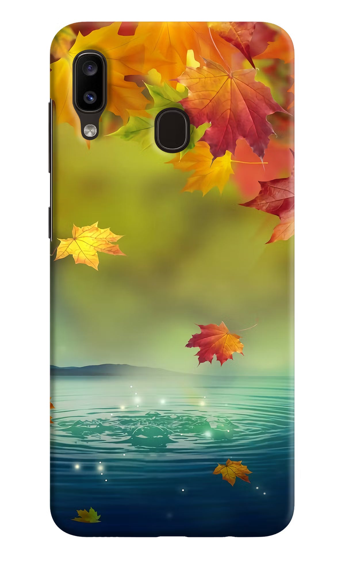 Flowers Samsung A20/M10s Hard Case Back Cover by Casekaro