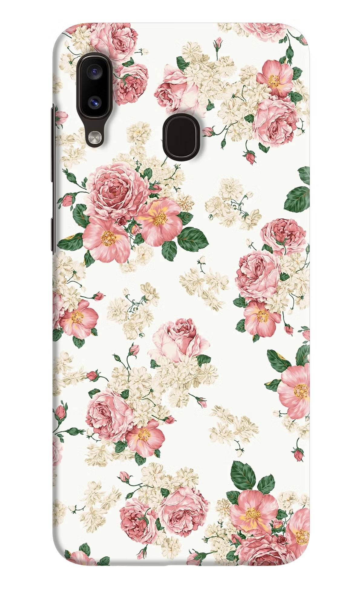 Flowers Samsung A20/M10s Hard Case Back Cover by Casekaro