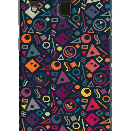 Geometric Abstract Samsung A20/M10s Hard Case Back Cover by Casekaro
